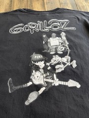 Vintage Gorillaz Demon Days Band Shirt XL Y2K Promo