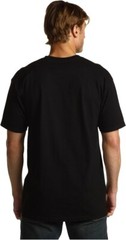Vans Off The Wall VN0A7Y9PY28 T-Shirt Men’s Medium Black Cotton Crew Neck APP231