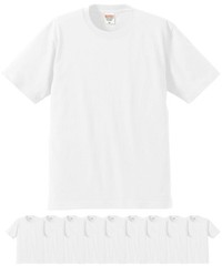 United Athle 5942-01 6.2oz Premium T-shirt 10 Piece Set Men’s (white, XXXL)