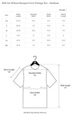 🎾 SOLD OUT 🎾 Kith for Wilson Racquet Crew Vintage Tee | XS-XXL | IN STOCK