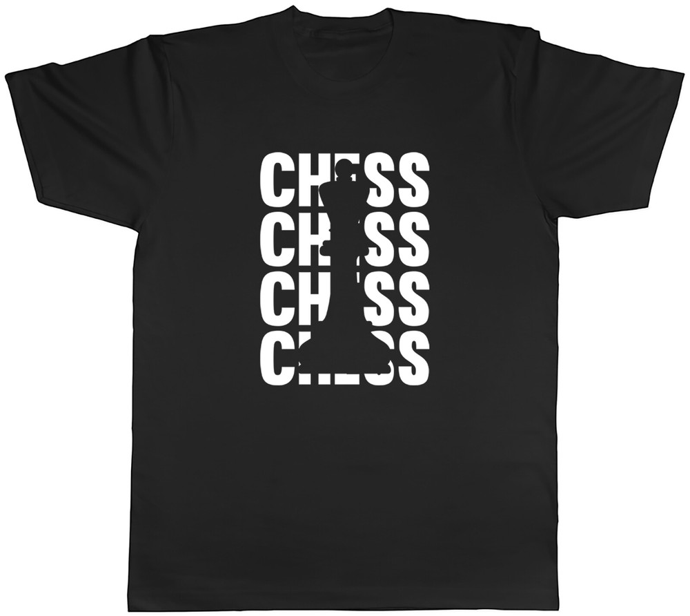 Chess Lover Mens T-Shirt Chess Fanboy Player Present Idea Tee Gift