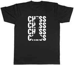 Chess Lover Mens T-Shirt Chess Fanboy Player Present Idea Tee Gift