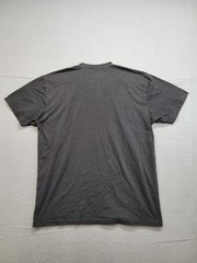 Fresh Men Shirt L Gray Short Sleeve Crew Neck Flat Front Comfort Pullover Tee