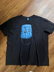 Buckethead Graphic Shirt XXL Black Spread Shirt