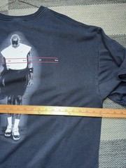 Vintage RARE NIKE Jordan Fear Is An Illusion T shirt XXL Concord 11