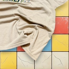 Vintage Y2K Humor Gamer Graphic Tee Men XL Jerzees Drive Me Nuts Beige Cream Art