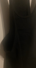 Boythor mens deep cut arms stretch slim Size Small US (Size L China) Black NWOT