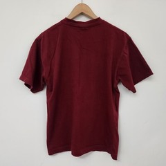 IVY CREW Men’s Burgundy Front Pocket Crew Neck Short Sleeve T Shirt Size S