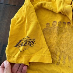 LA Lakers Vintage T Shirt Mamba NBA Basketball Kobe Bryant Black Shaq AAA Rap