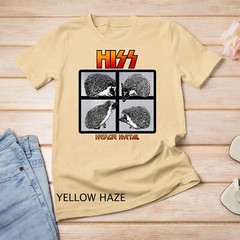 HISS – Hedgie Metal A Hedgehog Hard Rock Band Graphic Unisex T-shirt