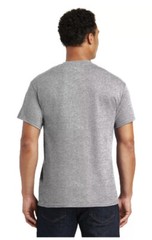 Gildan 8000 Men’s DryBlend 5.5oz 50/50 T-Shirt Gray Solid Short Sleeve New!