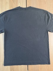 As Colour Heavy Weight Tee Shirt 100% Combed Cotton Size XL Heavy Faded Black