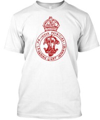 PPCLI Regimental Uni WW2 badge T-Shirt Made in the USA Size S to 5XL