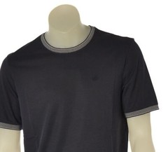 MENS BUGATTI PARICOLLO CONTRASTING EDGES COTTON BLEND T-SHIRT ART. 8350 75091