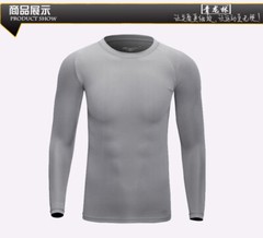 Men’s Compression Shirt Under Base Layer Tops Long Sleeve Quick Dry Gym T-Shirts