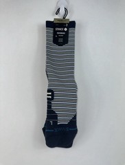 NWT Stance Shimmy Full Length Large Men 9-13 Blue Performance Freshtek Sock $20