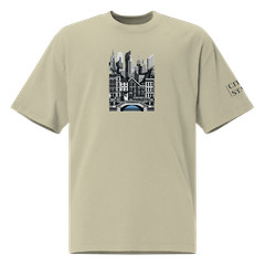 Oversized faded t-shirt (NEW YORK)