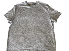 JOSEPH ABBOUD MODERN FIT TEE SHIRT, SIZE: XL, GRAY SPECS, PRE-OWNED FREE SHIP!