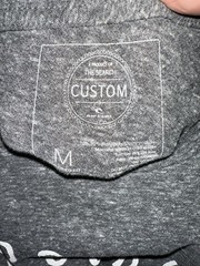 RIP CURL The Search California Graphic Print Gray Crew Neck T-Shirt Mens M