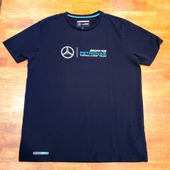 Mercedes Benz AMG Petronas Formula One Team Racing Driver T-Shirt Men’s XL Black