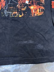 AC/DC Live Black Graphic Long Sleeve Tee – Lightning Stage Print Sz men’s large