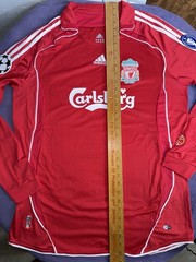 Liverpool FC 2007-08 Home Men’s XL Long Sleeve Soccer Jersey TORRES #9