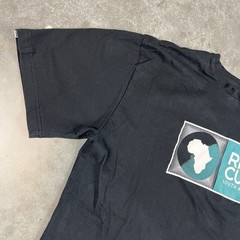 Rip Curl South Africa T Shirt Mens XXL Black Beach Surf Preowned