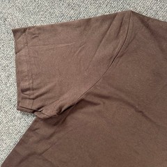 Pendleton Men’s Chest Logo Cotton Crewneck T-Shirt Gorpcore Brown Earth Tone L