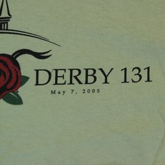 VTG 2005 KENTUCKY DERBY 131 T Shirt Green Churchill Downs Giacomo Tee Y2K Mens L