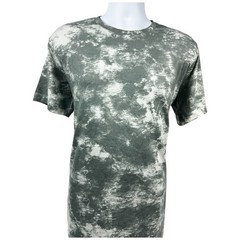 Men’s Alternative Apparel Classic Crewneck Go-To Tee (Gray Tie Dye)- Size Medium