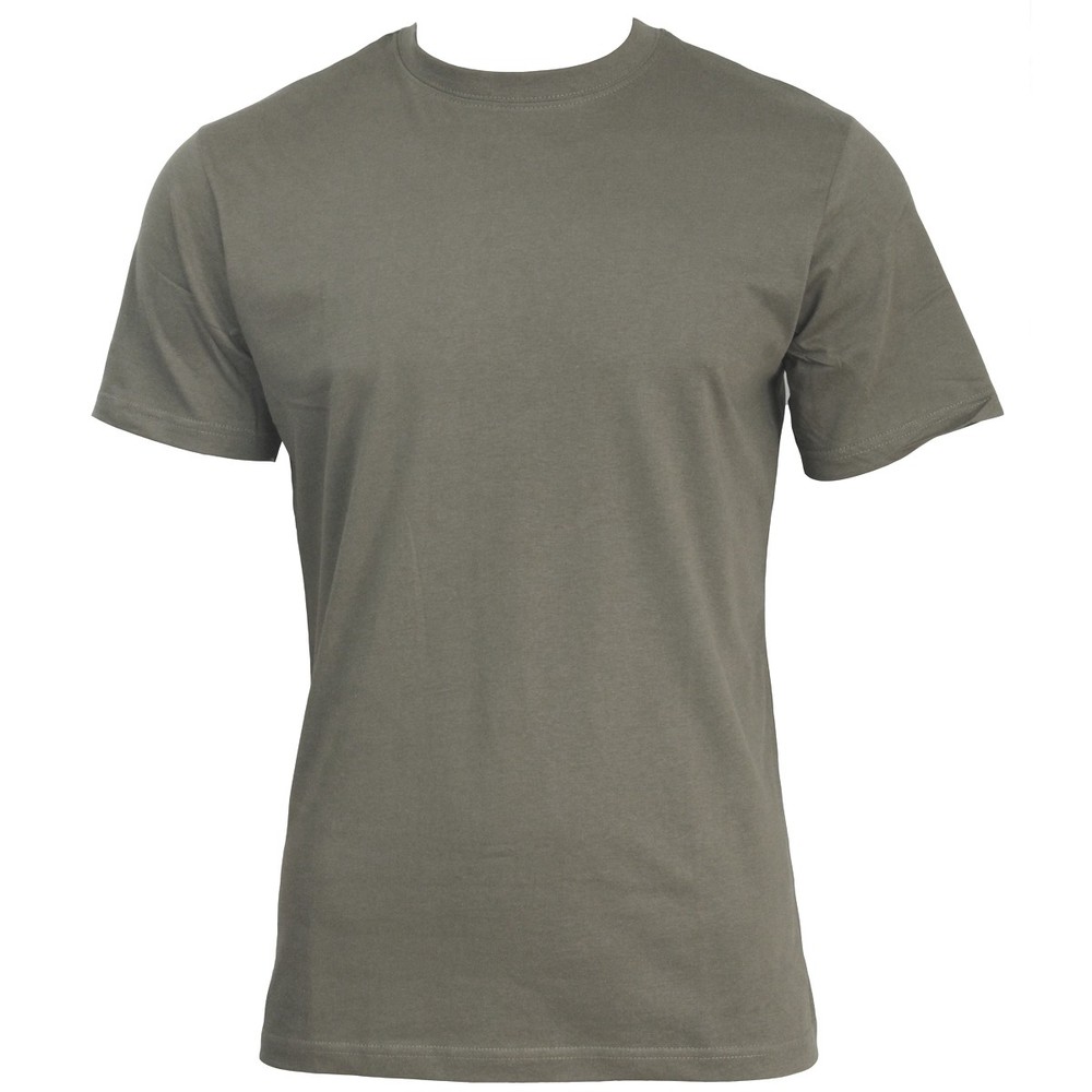 US Style BDU T-Shirt – Stone Grey Olive Drab 100% Cotton Army Military Top New