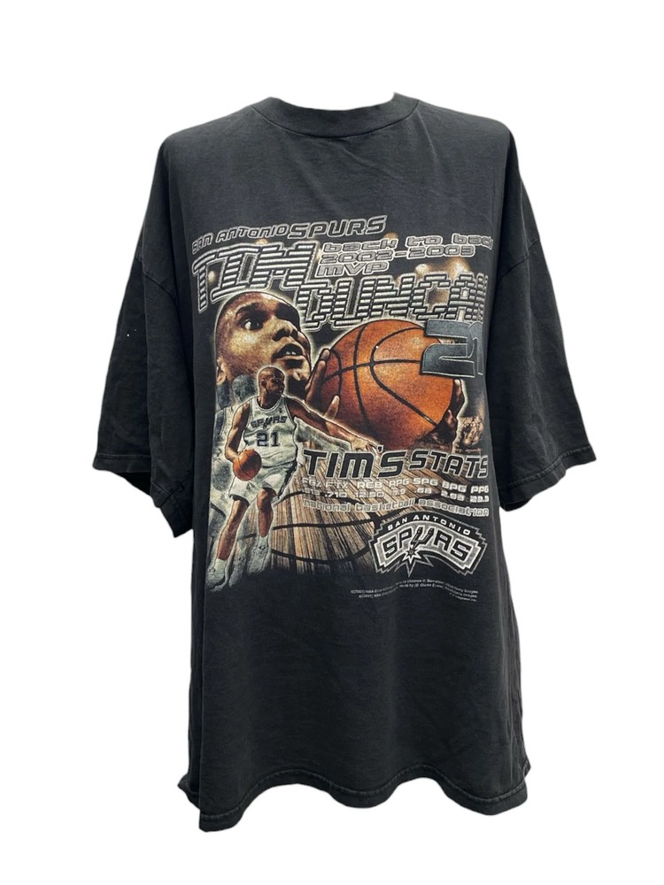 Vintage San Antonio Spurs Tim Duncan T-Shirt
