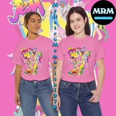 NEW Jem And The Holograms T-Shirt 5 Colors To Choose Sizes S-5XL Tee 80s Retro