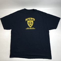 NYPD New Your Police Department Dark Blue Casual T-Shirt Men’s Size 2XL