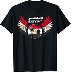 Vintage Egypt Football Fans Jersey Tshirt T-Shirt