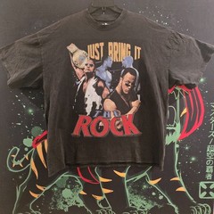 THE ROCK Play Nice Studio Street Wear Shirt Size 2XL Fits like 3XL OVERSIZED AOP