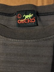 Gecko Surfboards Hawaii Vintage 1980’s Tshirt real and genuine from USA seller