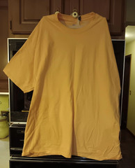 Hanes Beefy-T Cotton Plain Crew Neck Short Sleeves Adult T-Shirt Size 3X Salmon