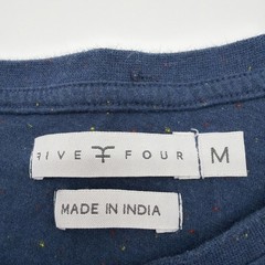 Five Four T-shirt Men M Blue .#47081