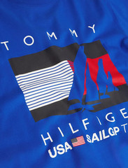 New! Genuine Tommy Hilfiger “USA Sail GP Team” Men’s T-Shirt Royal Blue XL