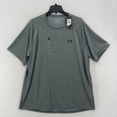 Under Armour Tech 2.0 Short Sleeve T-Shirt Mens 2XL Loose Fit Gray Casual NWT
