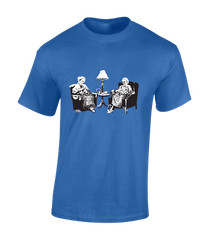 PUNK GRANNY BANKSY MENS T SHIRT MUSIC CLASSIC 80’S 90S RETRO DJ FUNNY TOP