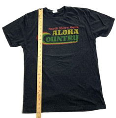 Project Aloha Large T-shirt Dark Gray Wave/Oahu Aloha Country