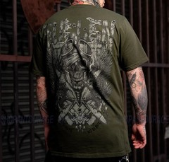 Sullen Art Collective Fighter Premium Fit SCM7695 Short Sleeve T-shirt For Men