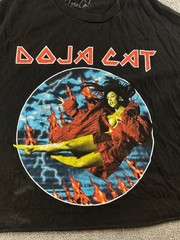 Doja Cat T-Shirt Men’s L Black Lightning Planet Her Cotton Music Concert Urban