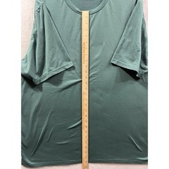 Weatherproof Vintage Men’s XXL Green Performance Tee 95/5 Poly Spandex Stretch