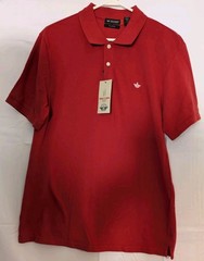 Dockers T-shirt Red Cotton Crewneck Short Sleeve Men’s Size M/Slim NEW