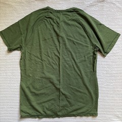 American Eagle Men’s Green Short Sleeve Athletic Fit Henley Shirt Size L
