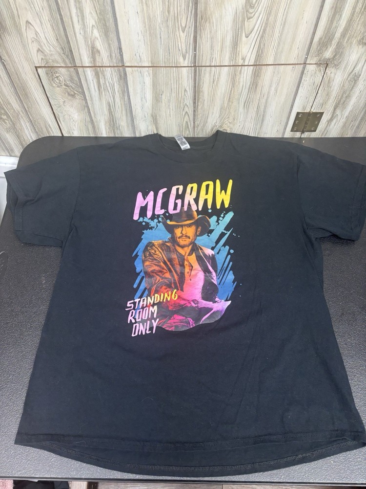 Tim Mcgraw 2024 Standing Room Only Concert Tour T Shirt XL