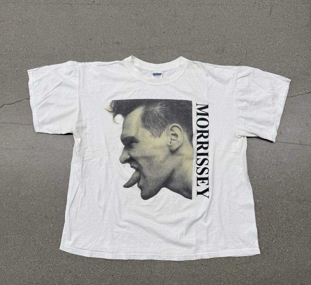 Vintage 90’s Morrissey The Smiths “Ask” Band Music Alt Rock Graphic T-shirt XL